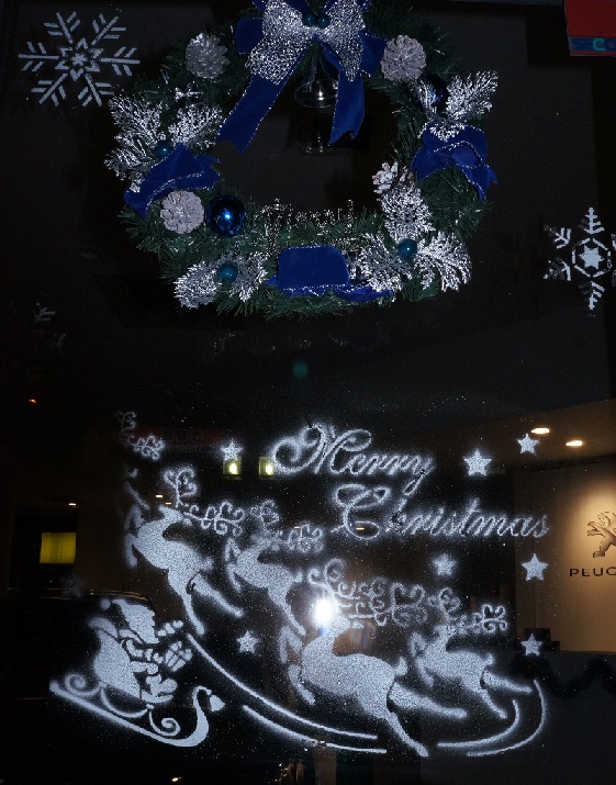 ★　X'mas仕様のショールーム　★