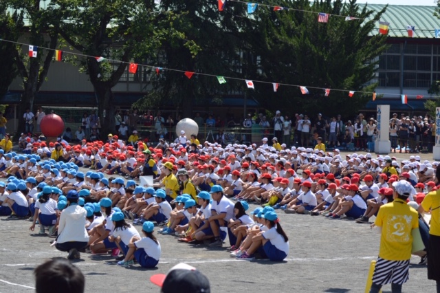 子供の運動会でした。