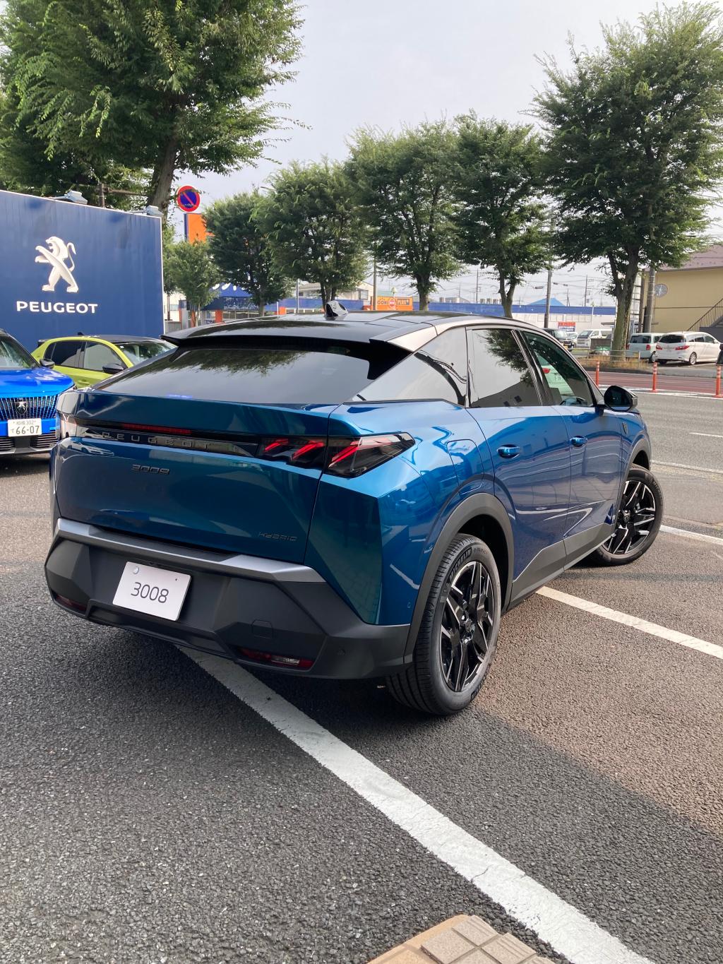 new3008ご試乗車🚙💨