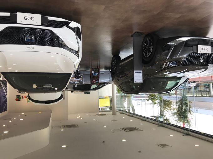 現在の展示車