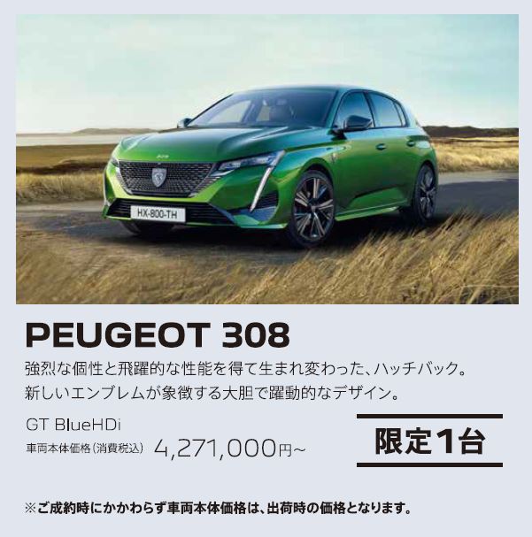 PEUGEOT 308 